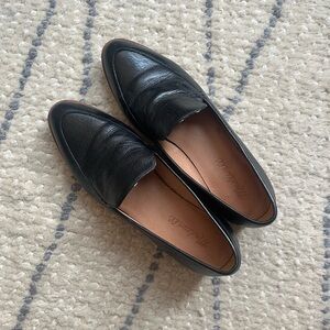 Madewell Black Leather Loafers | 7.5